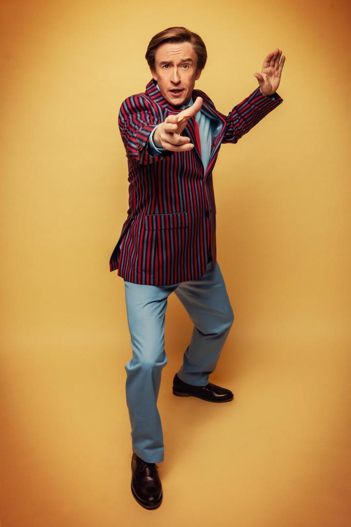 Alan Partridge promotional picture for live show "Strategem", coming to Aberdeen P&J Live