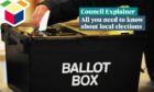 The Scottish council elections will be held in May.