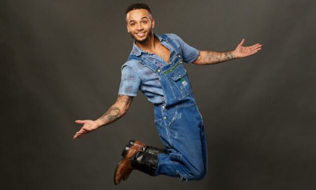 Aston Merrygold will make his debut in Footloose when it arrives in Aberdeen. Picture by Michael Wharley