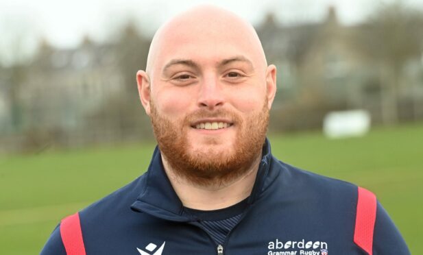 New Aberdeen Grammar captain Jack Burnett. Image: Chris Sumner/DC Thomson