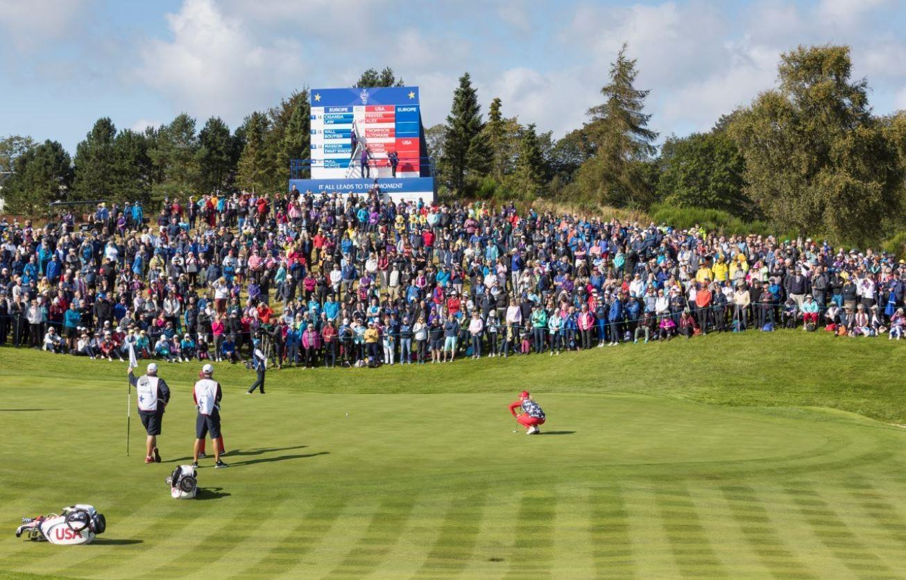 golfing event in Scotland 