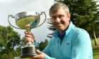 Barri Edmond of Bon Accord Golf Clubat Evening Express Champion of Champions in 2019.