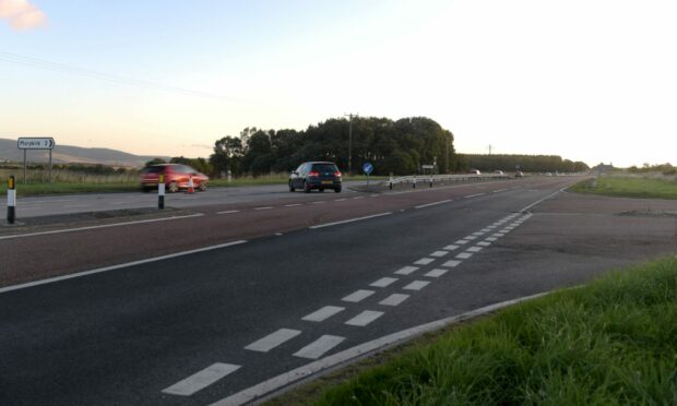 The A90 near Laurencekirk. Image: Kath Flannery / DC Thomson