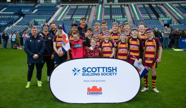 Ellon Rugby Club get the chance to train at Murrayfield, with Scotland international Hamish Watson