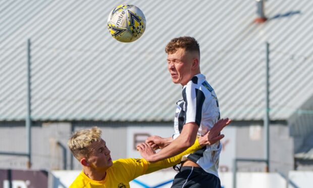 Kieran Simpson, right, still believes Fraserburgh can mount a comeback against Bonnyrigg Rose Athletic