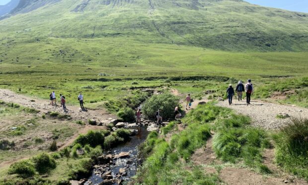 The path to the Fairy Pools, Image: Outdoor Access Trust for Scotland.