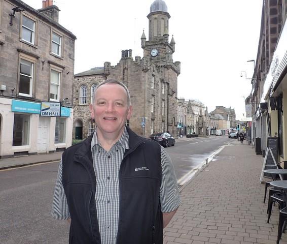 Forres councillor Paul McBain