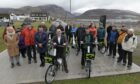 Hi Bikes Fort William were launched by Patrick Harvey.  Picture supplied by LEG/Iain Ferguson.