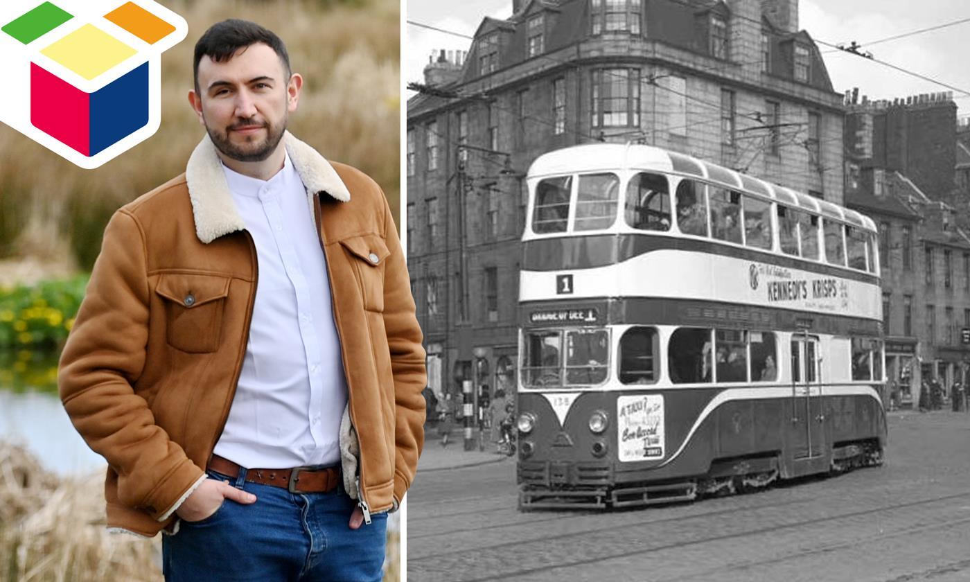 The Scottish Greens want Aberdeen City Council to look into bringing trams back to the Granite Mile. Picture by Peter Waller/Kami Thomson/DCT Media.