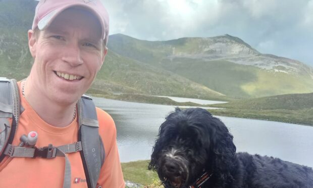 Kevin Mutch bags all the Munros in Scotland. Picture by Carole Short.