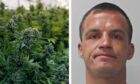 Donatas Kyliokas, 37, was linked to the cannabis cultivation with his DNA.