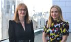 L-R Paula Holland and Deborah May both promoted to partner by KPMG Aberdeen
