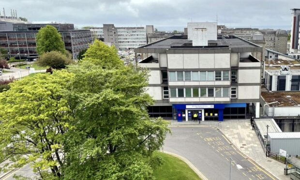 Aberdeen Royal Infirmary.
Picture by Kami Thomson