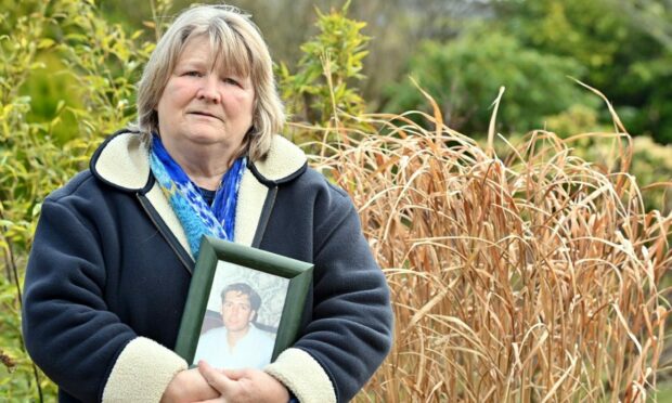 Sandra Geddes, sister of murdered Aberdeen dad Alan Geddes.