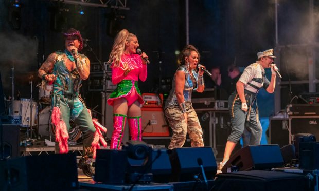 The group first performed at MacMoray in 2021. Image: Jasperimage