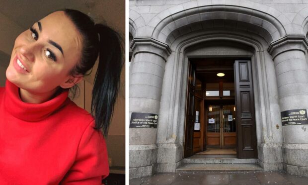 Marlena Rusztyk appeared at Aberdeen Sheriff Court.