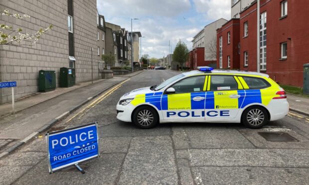 The crash happened on the junction between Ashgrove Road and Back Hilton Road. Picture by Ben Hendry