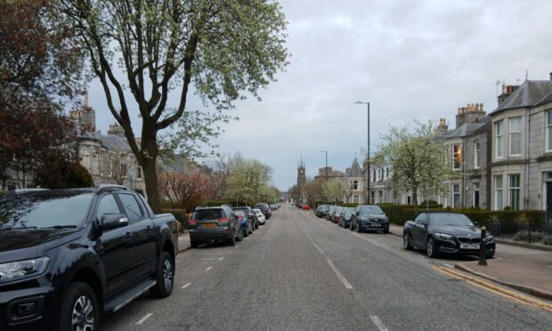 Fountainhall Road has reopened following an earlier collision involving a cyclist. Photo: Katherine Ferries.