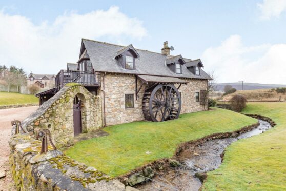 Country escape: The Mill of Old Mains is a bucolic beauty.