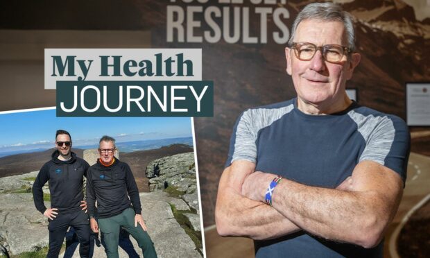 Aberdeenshire pensioner ‘not slightest bit’ worried about cancer diagnosis – because he’s fit