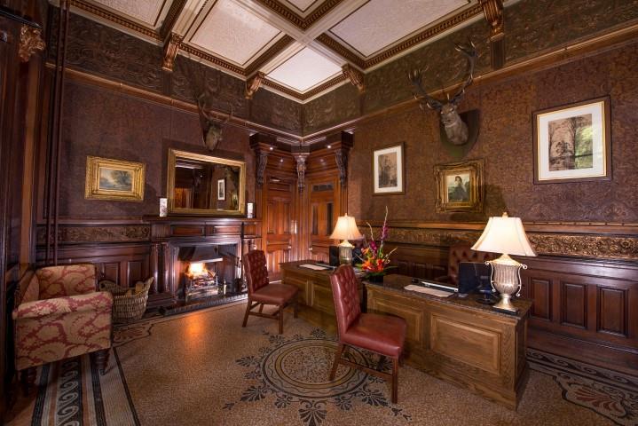 Inside Norwood Hall Hotel in Aberdeen