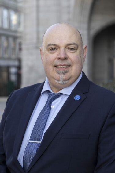 Richard Brooks, Scottish Conservative candidate in Kincorth, Nigg and Cove. Picture by Derek Ironside/Newsline Media