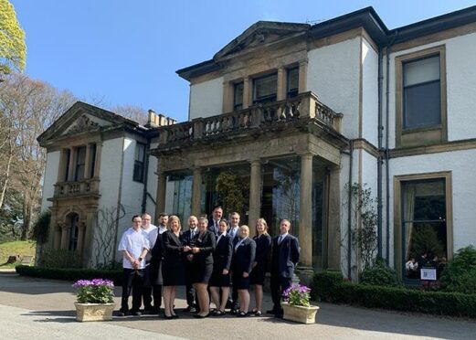 Norwood Hall Hotel staff in Aberdeen