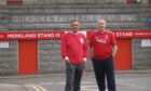 Bob Bain and Jock Gardiner are preparing to travel to Ireland to raise cash for a heritage trail celebrating Aberdeen FC.