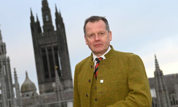 Scottish Chambers of Commerce president Stephen Leckie, pictured during a recent visit to Aberdeen.