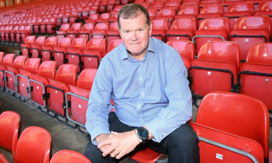 Rob Wicks, Aberdeen FC's commercial director. Picture by Paul Glendell/DCT Media.