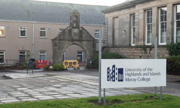 Students have cautiously welcomed a commitment from UHI Moray to run the fine are degree in the next academic year. Image: Jason Hedges/DC Thomson
