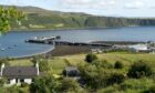 The works form part of the Skye Triangle upgrade, with has seen improvements made to the infrastructure in Tarbert and Uig.