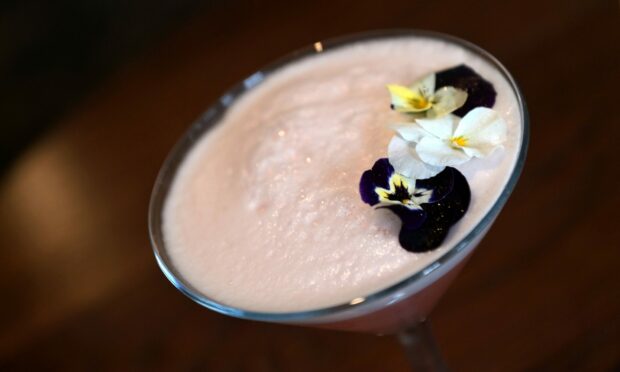 The Seafield Arms is a top spot for food, drinks and hospitality in Cullen. Pictured is the Flirtini cocktail.