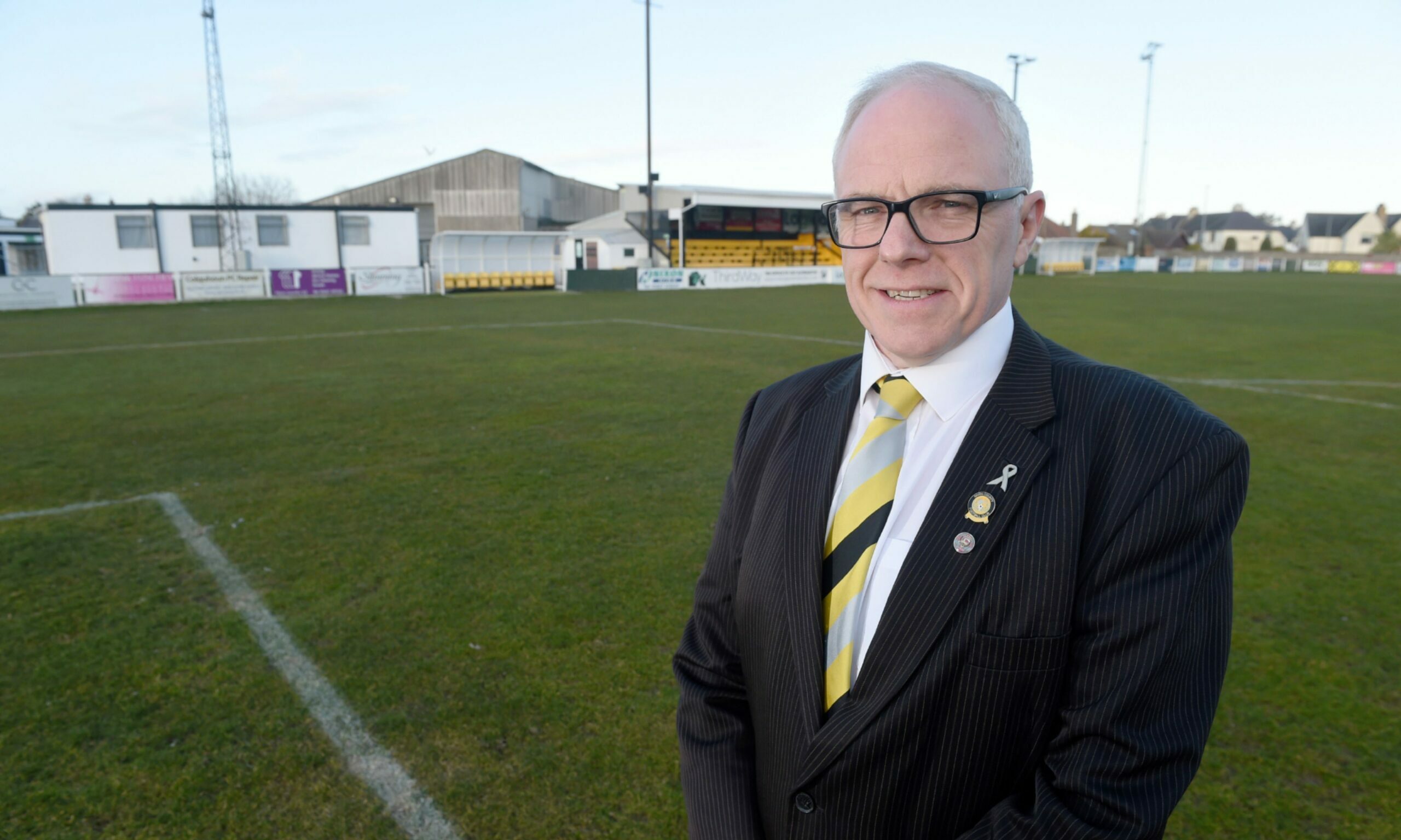 Nairn County chairman Donald Matheson is stepping down at the end of the season.