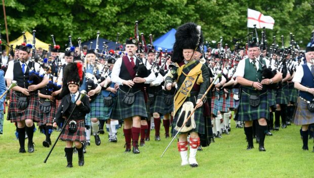 Gordon Castle Highland Games will make a return after a two-year pause due to Covid. Photo by Sandy McCook/DCT Media.