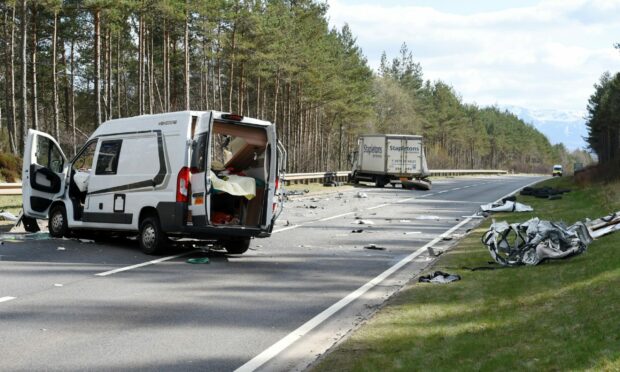 Police closed the road for five hours. Photo: Sandy McCook/DCT Media