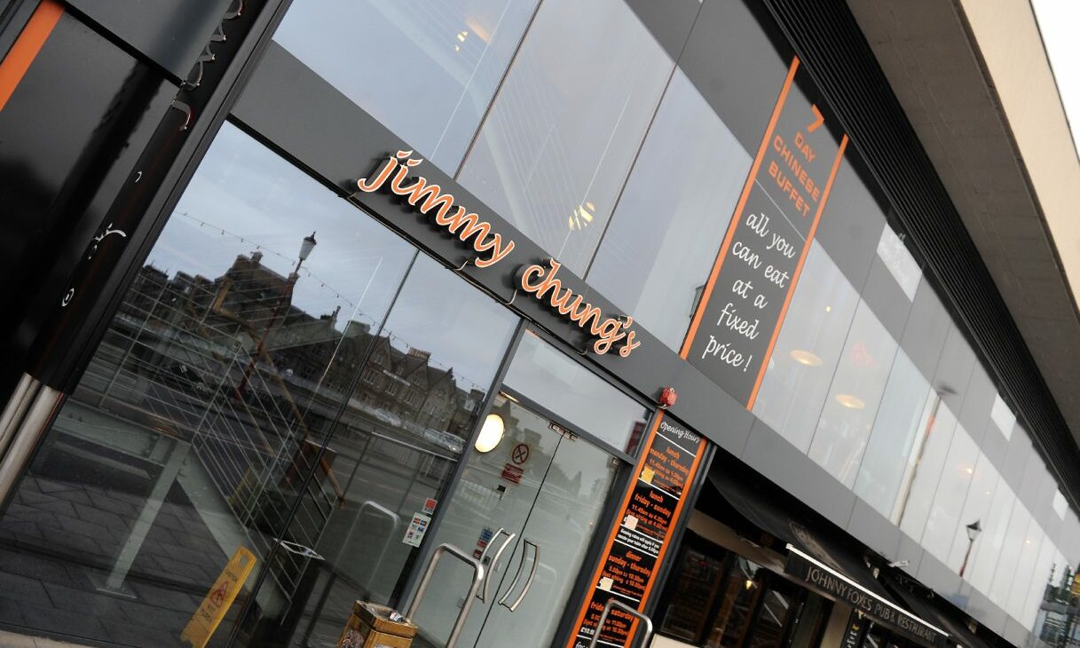 The former Jimmy Chung's in Inverness.