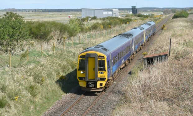 A ScotRail train