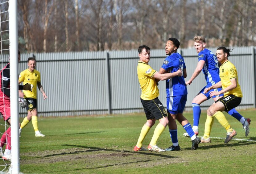 Russell McLean scored his 15th goal of the season at the weekend