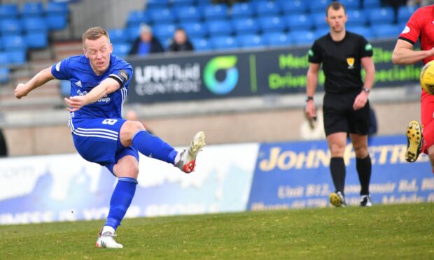 Peterhead midfielder and captain Scott Brown