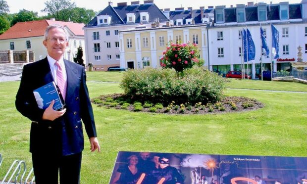 Aberdeen-born John Duffus is the author of new book, Scottish Opera's Golden Years. John is pictured in Vienna for a Haydn concert, in 2009.