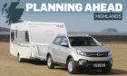 New berths for caravans and motorhomes are proposed near Dornoch