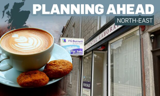A former dental practice in Aberdeen could be turned into the city's newest coffee shop.
