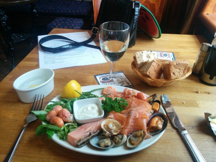 Plockton Inn seafood.
