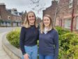 The new SAYFC top team for the north are Sally Mair, left, and Sarah Mowat.