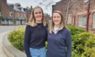 The new SAYFC top team for the north are Sally Mair, left, and Sarah Mowat.