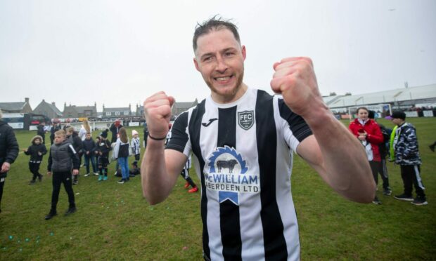 Fraserburgh's Bryan Hay celebrated his testimonial with a game against St Johnstone