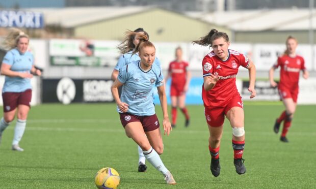 Aberdeen Women lost 1-0 to Hearts in SWPL 1, in what co-manager Gavin Beith described as a 'flat' performance.