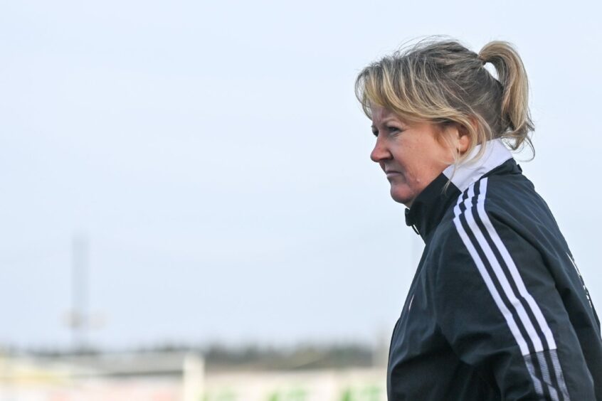 Aberdeen Women co-manager Emma Hunter