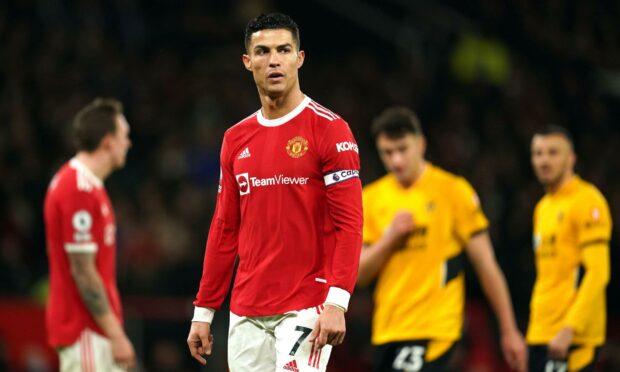 Manchester United star Cristiano Ronaldo.